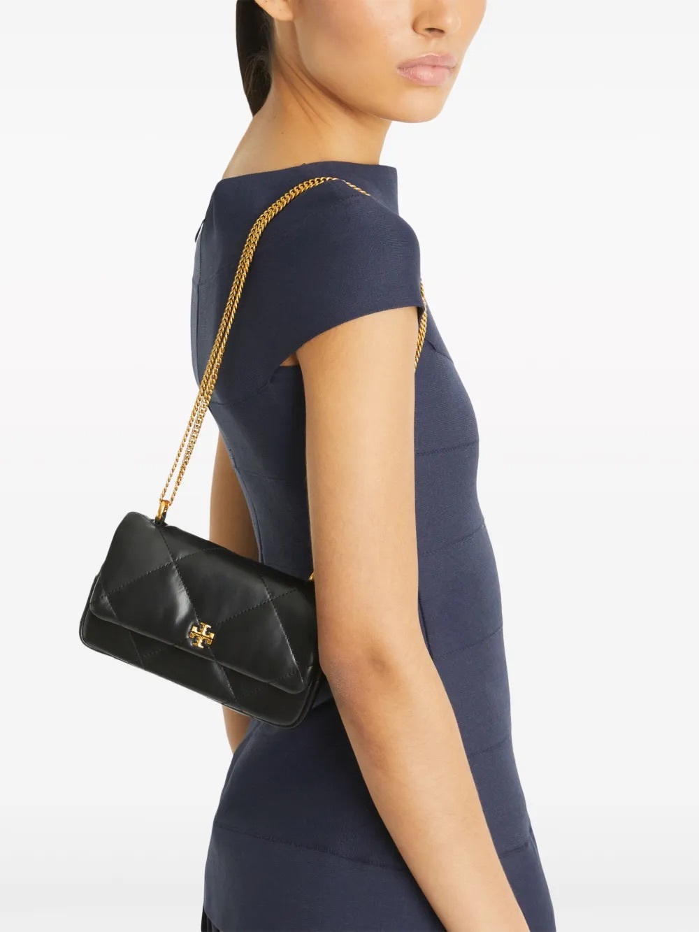 NWT Tory Burch MINI KIRA DIAMOND QUILT FLAP BAG